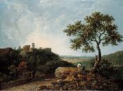 Richard Wilson The Temple of the Sybil and the Campagna, oil painting